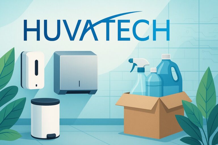 Huvatech le spécialiste dans la vente de produit d'hygiène et d'entretien